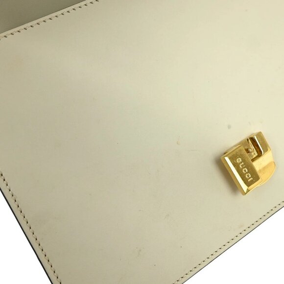 BUYIT Gucci White Sylvie Shoulder Bag 421882 001998 NQ03995 - Picture 10 of 10